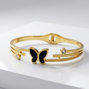 Golden cuff for women