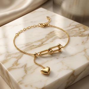 amour link bracelet
