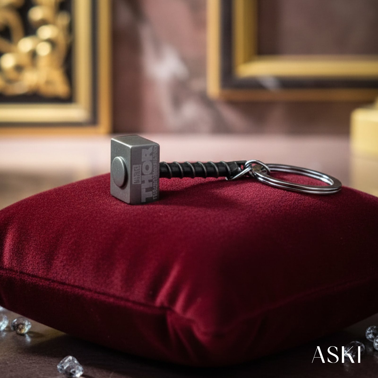 mjolnir metal keychain mjolnir metal keychain