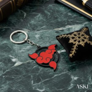 Others shadow bat man metal keychain