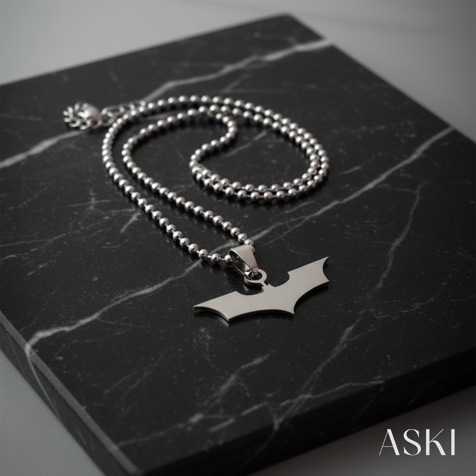 dark knight bat pendant chain dark knight bat pendant chain