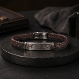 hand band dark brown